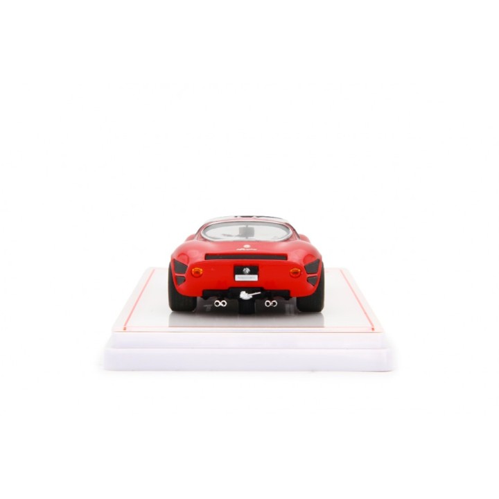 Alfa Romeo 33 Coupe Stradale 1967 Museum Version red, Laudoracing-Model 1/43 scale