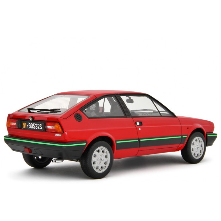 Alfa Romeo Sprint 1.5 Quadrifoglio Verde 1983 red, Laudoracing-Model 1/18 scale