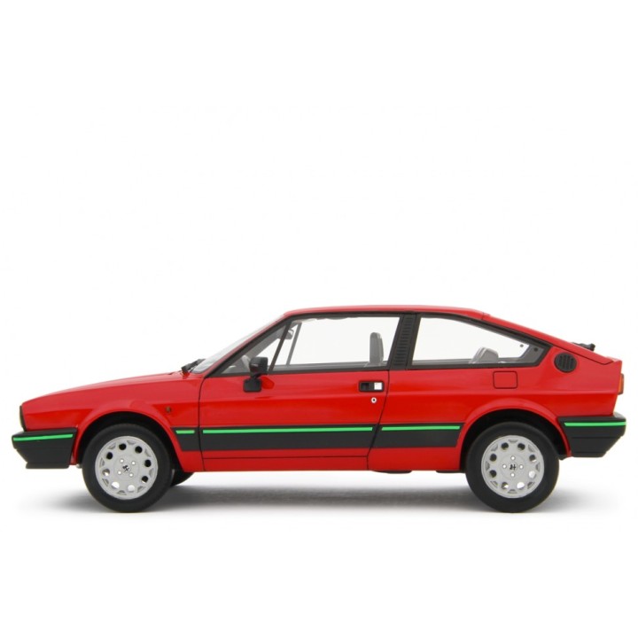 Alfa Romeo Sprint 1.5 Quadrifoglio Verde 1983 red, Laudoracing-Model 1/18 scale