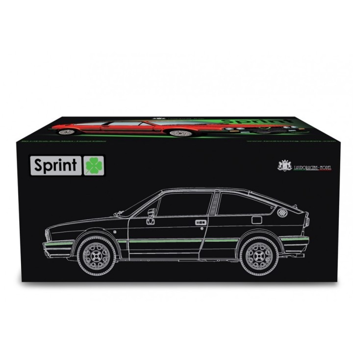 Alfa Romeo Sprint 1.5 Quadrifoglio Verde 1983 červená, Laudoracing-Model 1:18