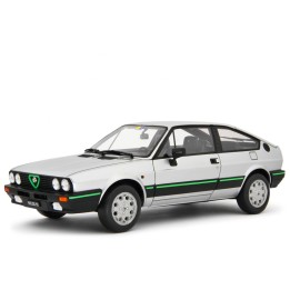 Alfa Romeo Sprint 1.5 Quadrifoglio Verde 1983 silver, Laudoracing-Model 1/18 scale