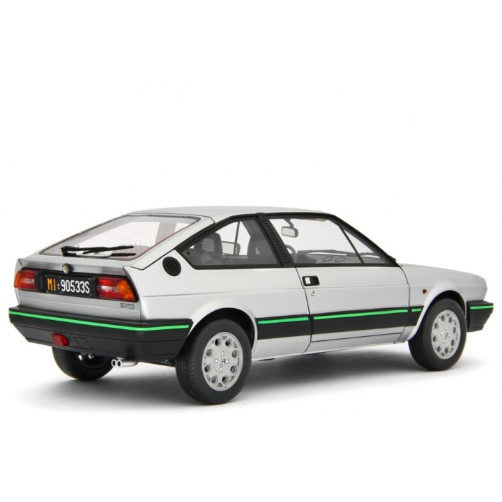 Alfa Romeo Sprint 1.5 Quadrifoglio Verde 1983 silver, Laudoracing-Model 1/18 scale