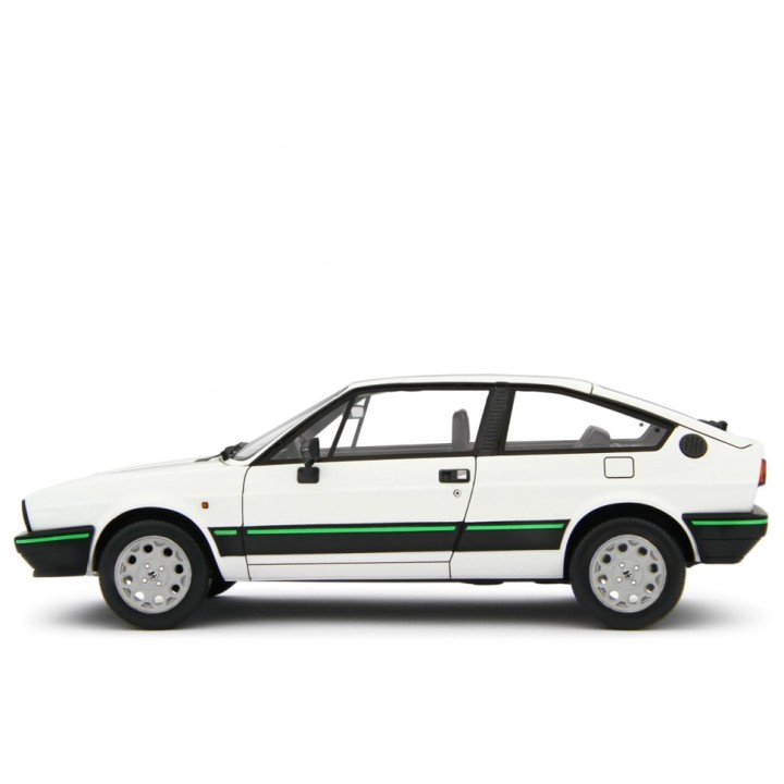 Alfa Romeo Sprint 1.5 Quadrifoglio Verde 1983 white, Laudoracing-Model 1/18 scale