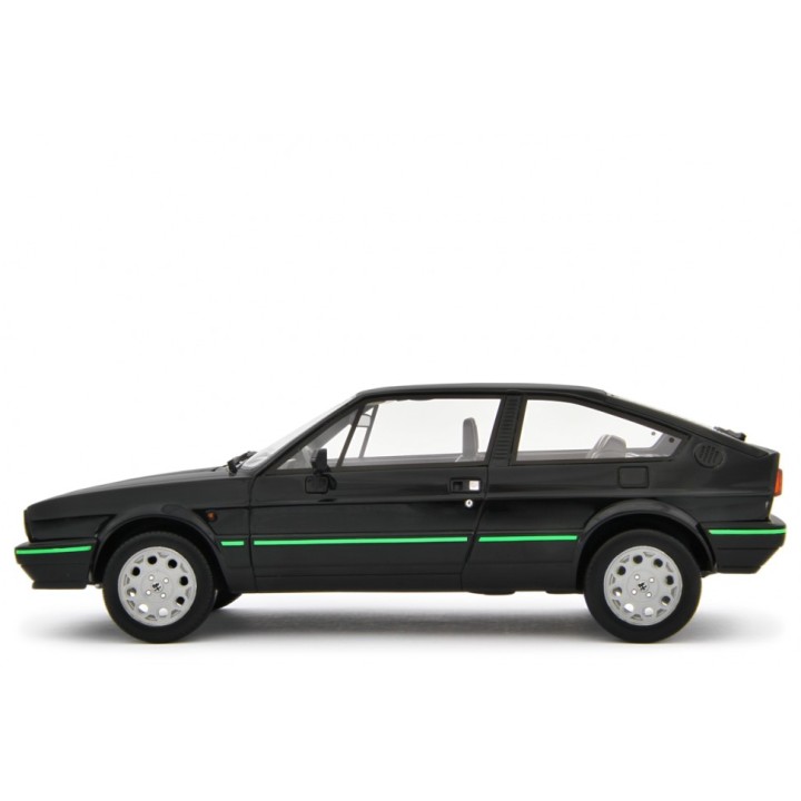 Alfa Romeo Sprint 1.5 Quadrifoglio Verde 1983 black, Laudoracing-Model 1/18 scale