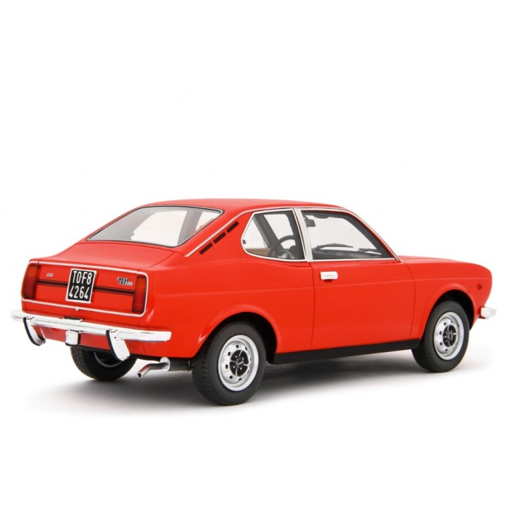 Fiat 128 Coupe 1300 SL 1972 red, Laudoracing-Model 1/18 scale