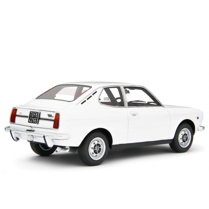 Fiat 128 Coupè 1300 SL 1972 bílá, Laudoracing-Model 1:18