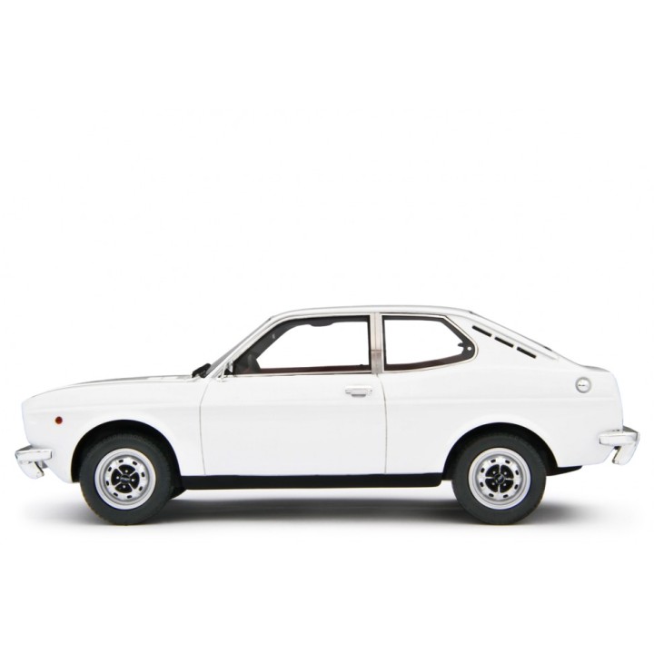 Fiat 128 Coupe 1300 SL 1972 white, Laudoracing-Model 1/18 scale