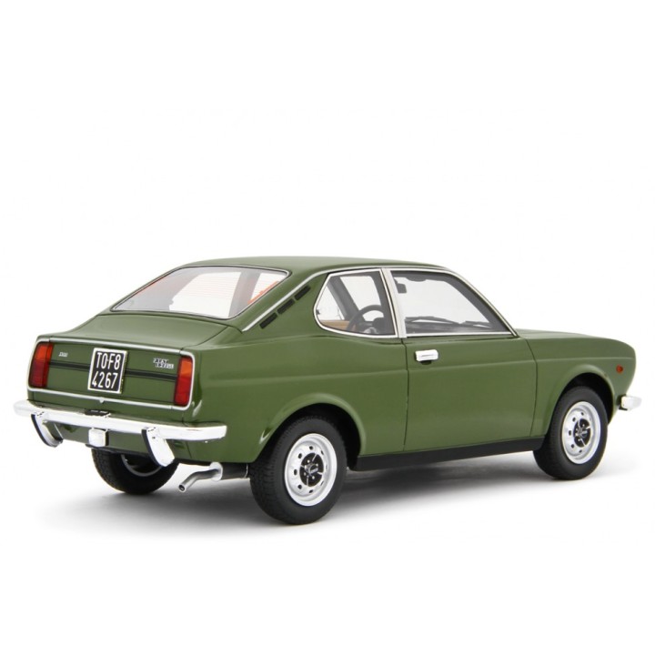 Fiat 128 Coupe 1300 SL 1972 green, Laudoracing-Model 1/18 scale