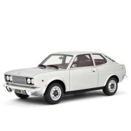 Fiat 128 Coupe 1300 SL 1972 silver, Laudoracing-Model 1/18 scale