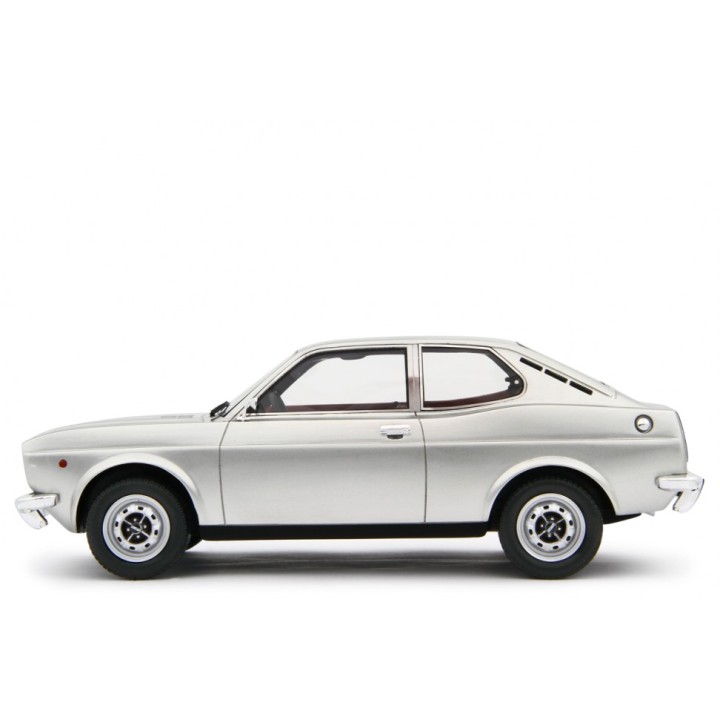 Fiat 128 Coupe 1300 SL 1972 silver, Laudoracing-Model 1/18 scale