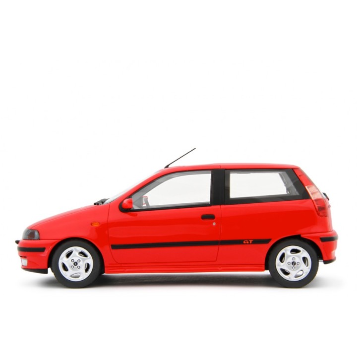 Fiat Punto GT 1400 1996 red, Laudoracing-Model 1/18 scale