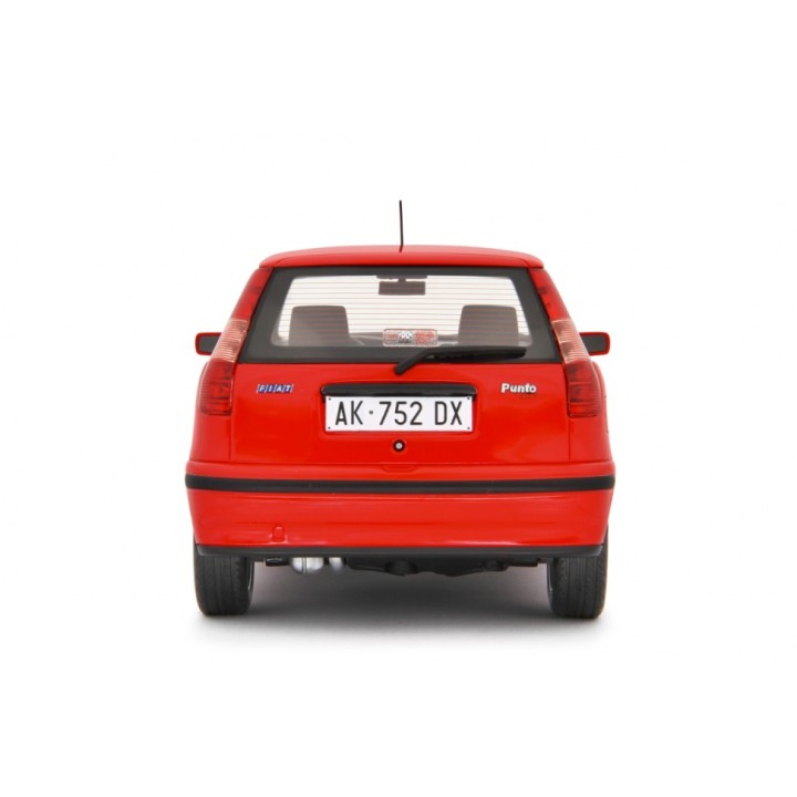 Fiat Punto GT 1400 1996 red, Laudoracing-Model 1/18 scale