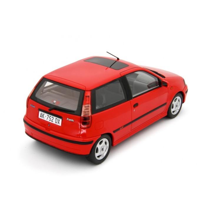 Fiat Punto GT 1400 1996 red, Laudoracing-Model 1/18 scale