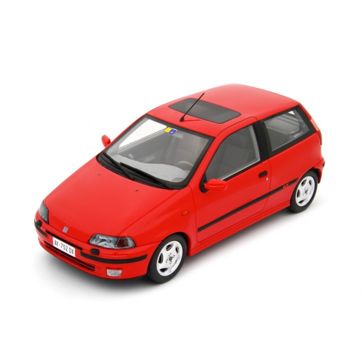 Fiat Punto GT 1400 1996 red, Laudoracing-Model 1/18 scale