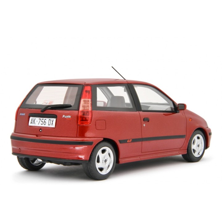 Fiat Punto GT 1400 1996 red, Laudoracing-Model 1/18 scale