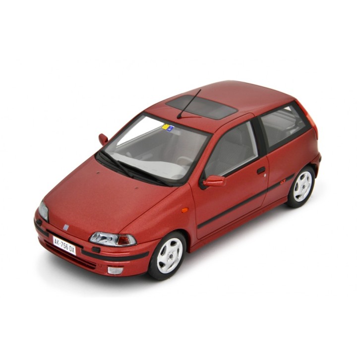 Fiat Punto GT 1400 1996 červená, Laudoracing-Model 1:18