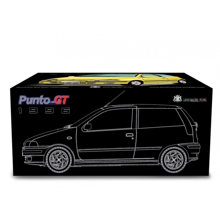 Fiat Punto GT 1400 1996 silver, Laudoracing-Model 1/18 scale