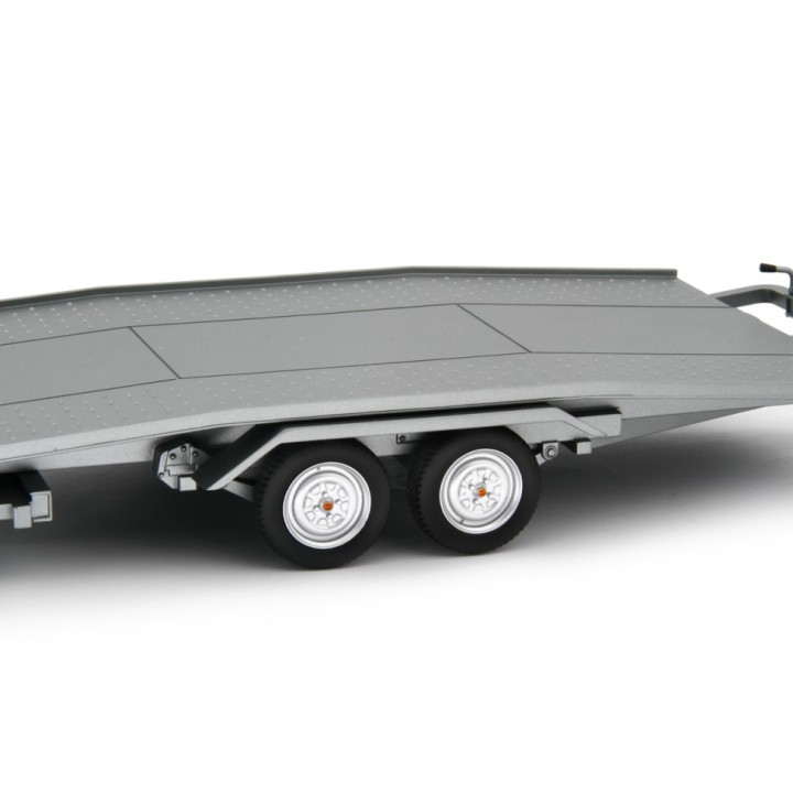 Trailer Ellebi Car Transport, Laudoracing-Model 1/18 scale