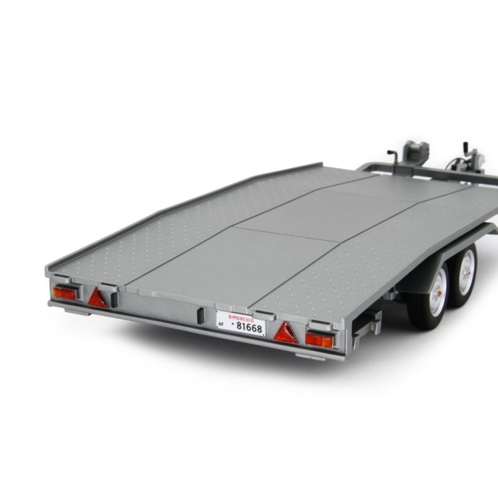 Přívěs (Trailer) Ellebi Car Transport, Laudoracing-Model 1:18