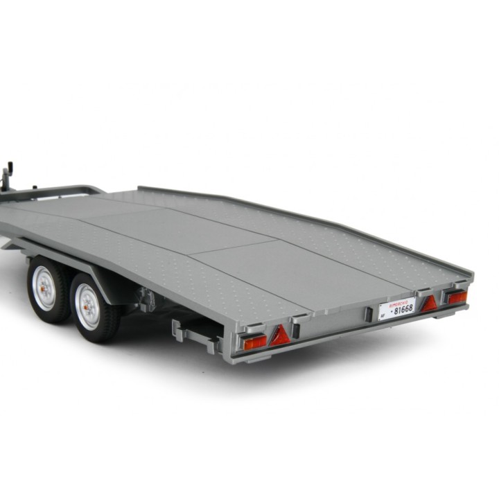 Trailer Ellebi Car Transport, Laudoracing-Model 1/18 scale