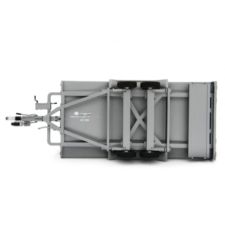 Trailer Ellebi Car Transport, Laudoracing-Model 1/18 scale