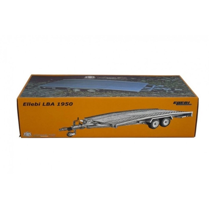 Přívěs (Trailer) Ellebi Car Transport, Laudoracing-Model 1:18