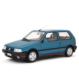 Fiat Uno Turbo i.e. 1.4 1990 modrá, Laudoracing-Model 1:18