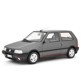 Fiat Uno Turbo i.e. 1.4 1990 grey, Laudoracing-Model 1/18 scale
