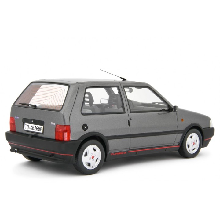 Fiat Uno Turbo i.e. 1.4 1990 šedá, Laudoracing-Model 1:18
