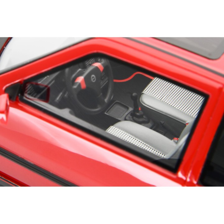 Fiat Uno Turbo i.e. 1.4 1990 red, Laudoracing-Model 1/18 scale