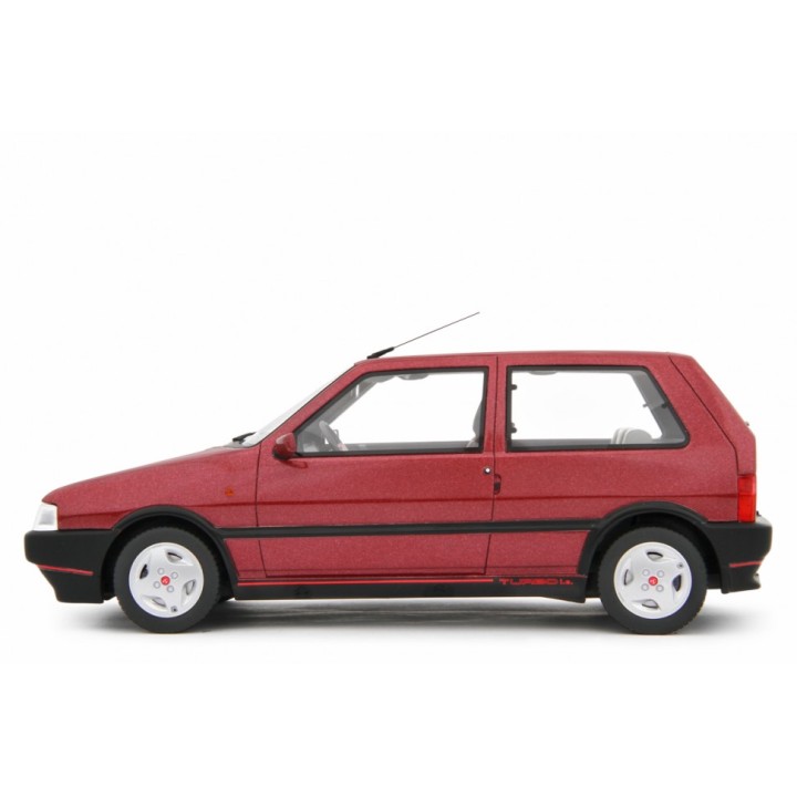 Fiat Uno Turbo i.e. 1.4 1990 červená m., Laudoracing-Model 1:18
