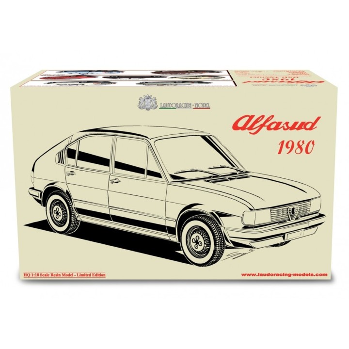 Alfa Romeo Alfasud 1.2 1980 beige, Laudoracing-Model 1/18 scale
