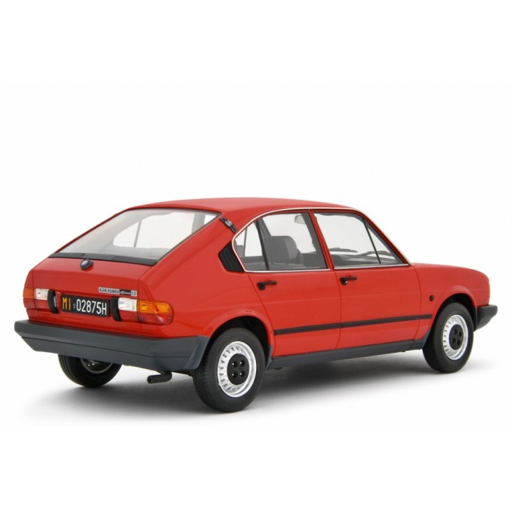 Alfa Romeo Alfasud 1.2 1980 red, Laudoracing-Model 1/18 scale
