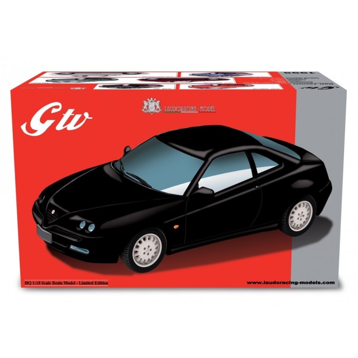 Alfa Romeo GTV 2.0 T.Spark 16V 1995 silver, Laudoracing-Model 1/18 scale