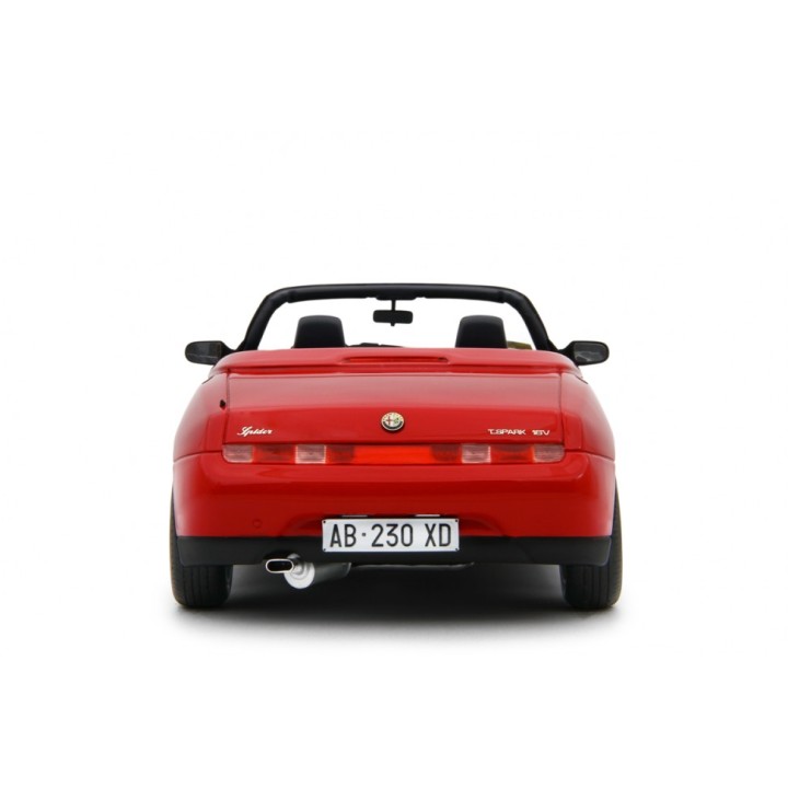 Alfa Romeo Spider 2.0 T.Spark 16V 1995 red, Laudoracing-Model 1/18 scale
