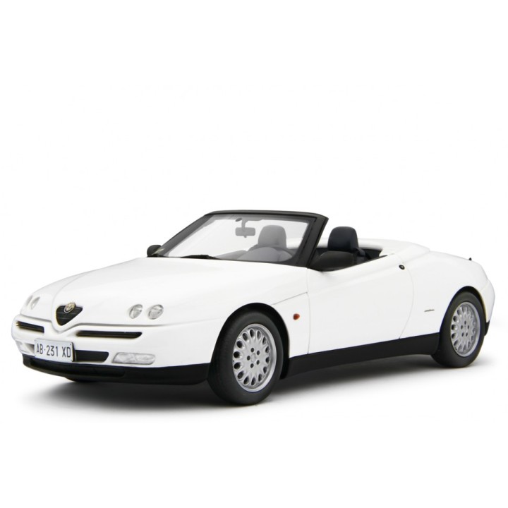 Alfa Romeo Spider 2.0 T.Spark 16V 1995 bílá, Laudoracing-Model 1:18