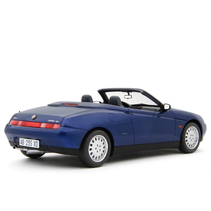 Alfa Romeo Spider 2.0 T.Spark 16V 1995 blue, Laudoracing-Model 1/18 scale