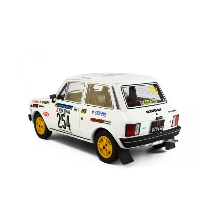 Autobianchi A112 Abarth Rally Valli Piacentine, Laudoracing-Model 1/18 scale