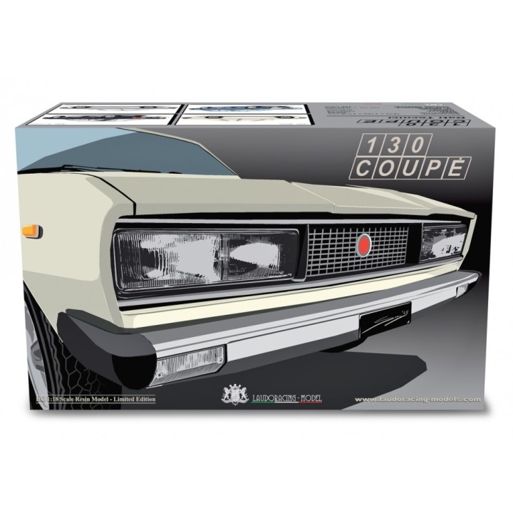 Fiat 130 Coupe 1971 béžová, Laudoracing-Model 1:18