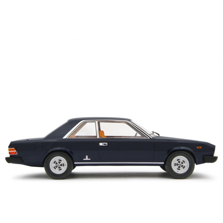 Fiat 130 Coupe 1971 blue, Laudoracing-Model 1/18 scale