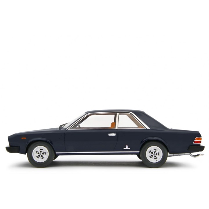 Fiat 130 Coupe 1971 blue, Laudoracing-Model 1/18 scale