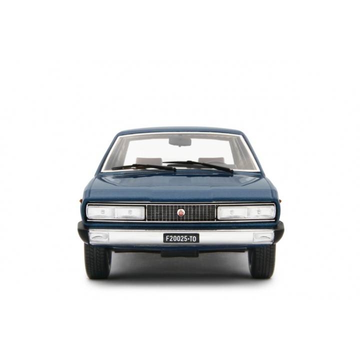 Fiat 130 Coupe 1971 blue, Laudoracing-Model 1/18 scale