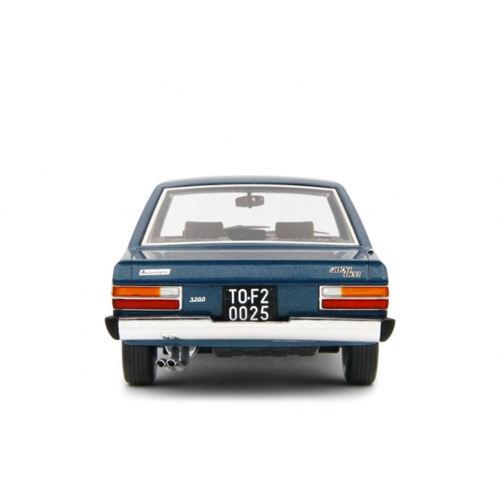 Fiat 130 Coupe 1971 blue, Laudoracing-Model 1/18 scale