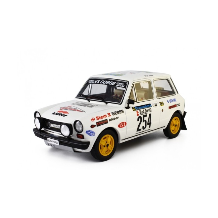 Autobianchi A112 Abarth Rally Valli Piacentine, Laudoracing-Model 1/18 scale