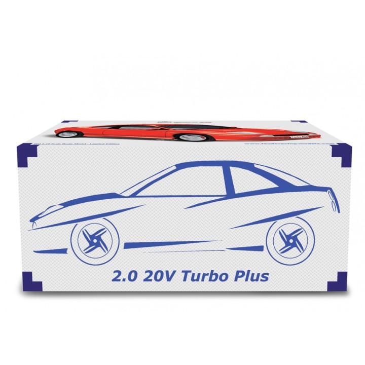 Fiat Coupé 2.0 20v Turbo Plus 1999 white, Laudoracing-Model 1/18 scale