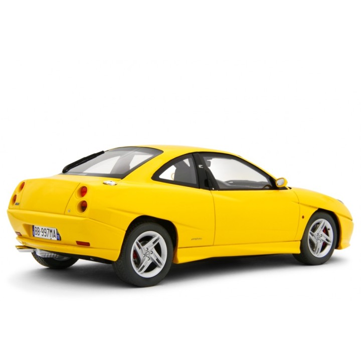 Fiat Coupé 2.0 20v Turbo Plus 1999 yellow, Laudoracing-Model 1/18 scale
