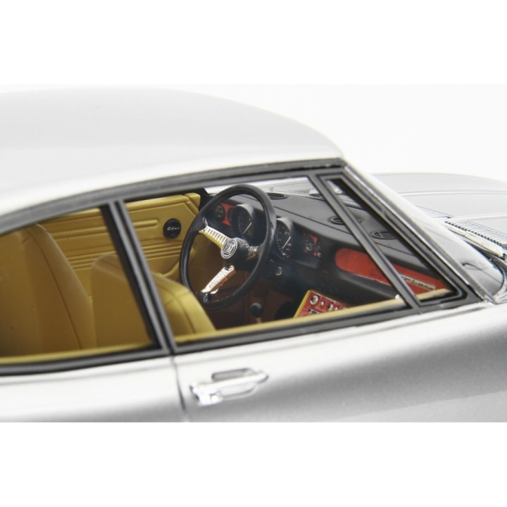 Fiat Dino Coupé 2000 1967 stříbrná, Laudoracing-Model 1:18