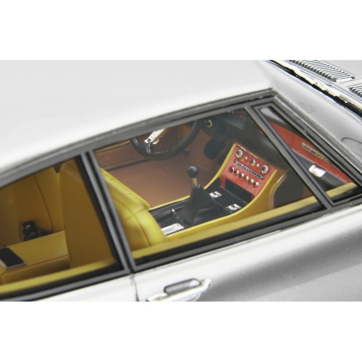Fiat Dino Coupé 2000 1967 silver, Laudoracing-Model 1/18 scale