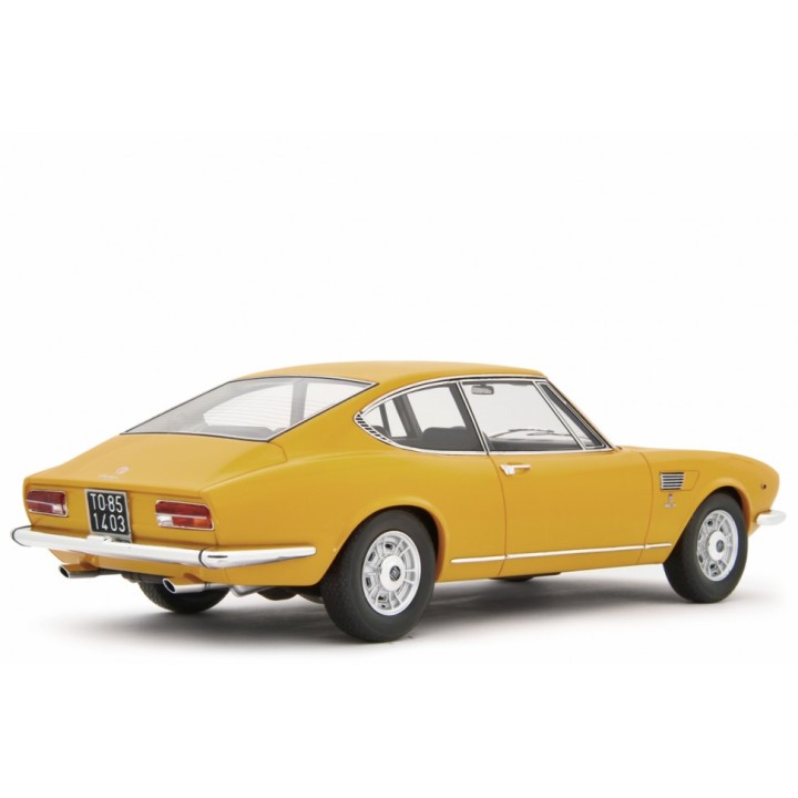 Fiat Dino Coupé 2000 1967 yellow, Laudoracing-Model 1/18 scale