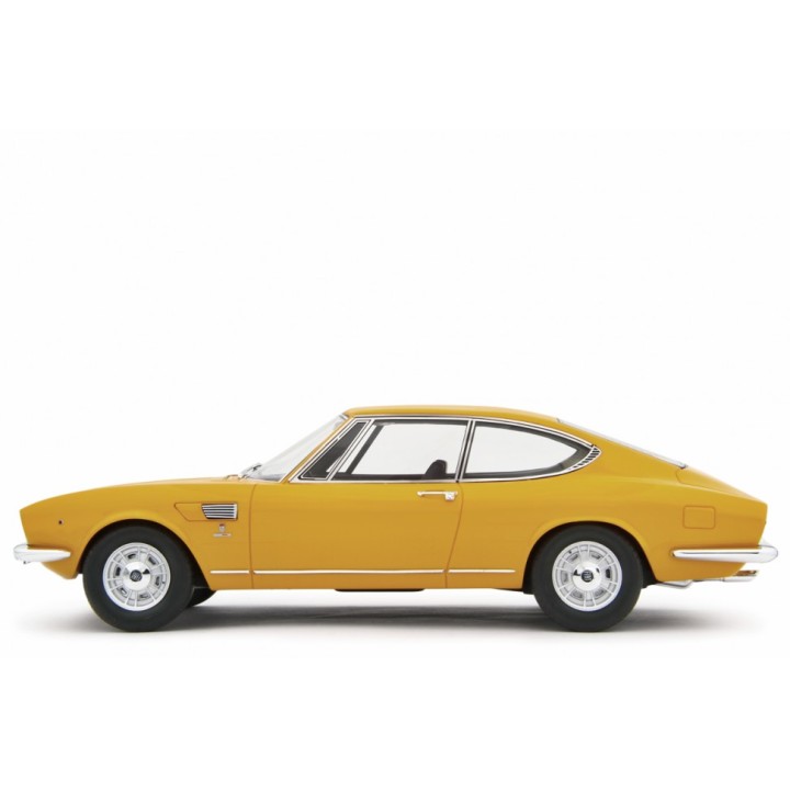 Fiat Dino Coupé 2000 1967 yellow, Laudoracing-Model 1/18 scale